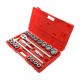Zestaw nasadek 3/4" 6-kątnych + grzechotka 21el. KD304