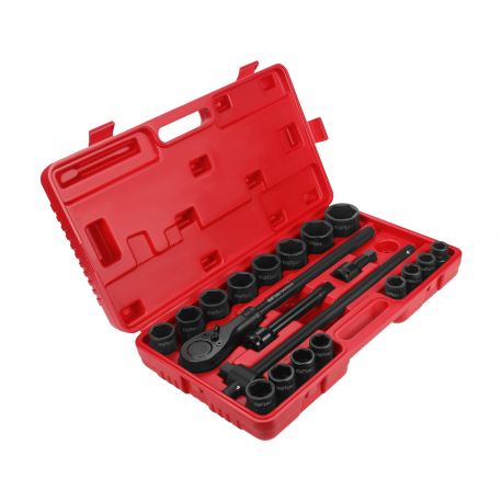 Grzechotka + przedłużki + nasadki udarowe 3/4" 21szt KD11868