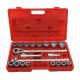 Zestaw nasadek 3/4" 12-kątnych + grzechotka 21el. KD305