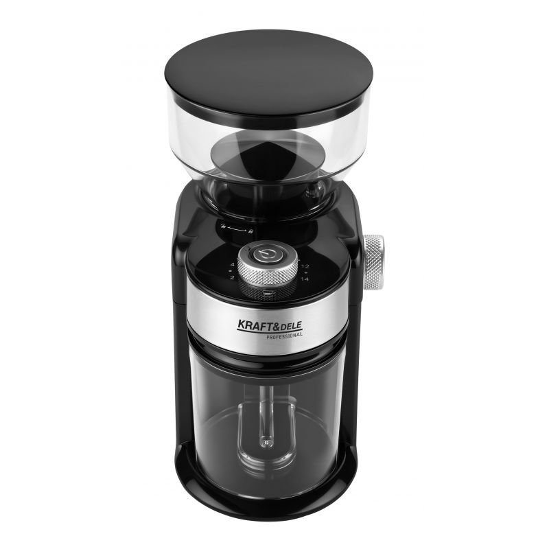 Кавомолка Kraft&Dele KD4276 — контейнер для меленої кави 95 г