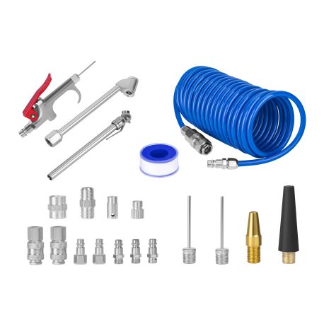 Zestaw akcesoriów pneumatycznych 1/4" 20el. KD2179