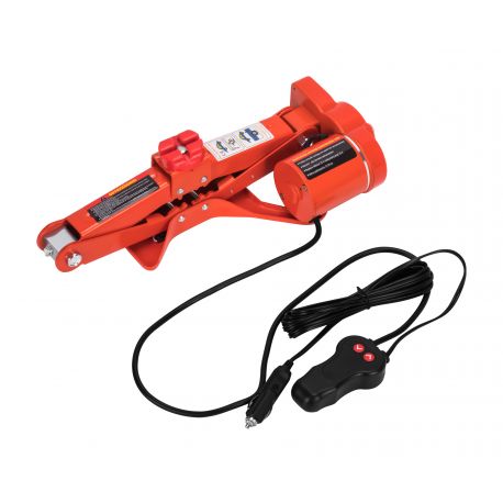 LEWAREK SAMOCHODOWY ELEKTRYCZNY PODNOŚNIK TRAPEZOWY ŻABA 12V 3T WALIZKA KD1369