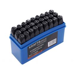 Numeratory znaczniki litery 8mm 27el. KD11205