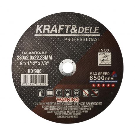 Tarcza do metalu 25szt. 230x2,0x22,23 mm KD1996
