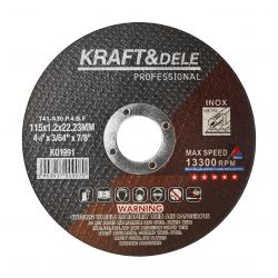 Tarcza do metalu 115x1.2x22,23 mm KD1991