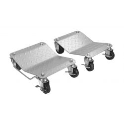 Rolki transportowe warsztatowe 680kg Para zestaw KD12681