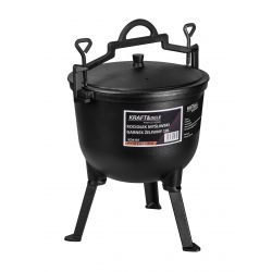 Kociołek myśliwski / Garnek żeliwny 10L KD4187