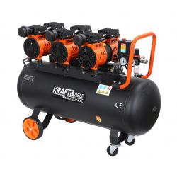 Kompresor bezolejowy 100L 580L/min 3x2000W KD1394