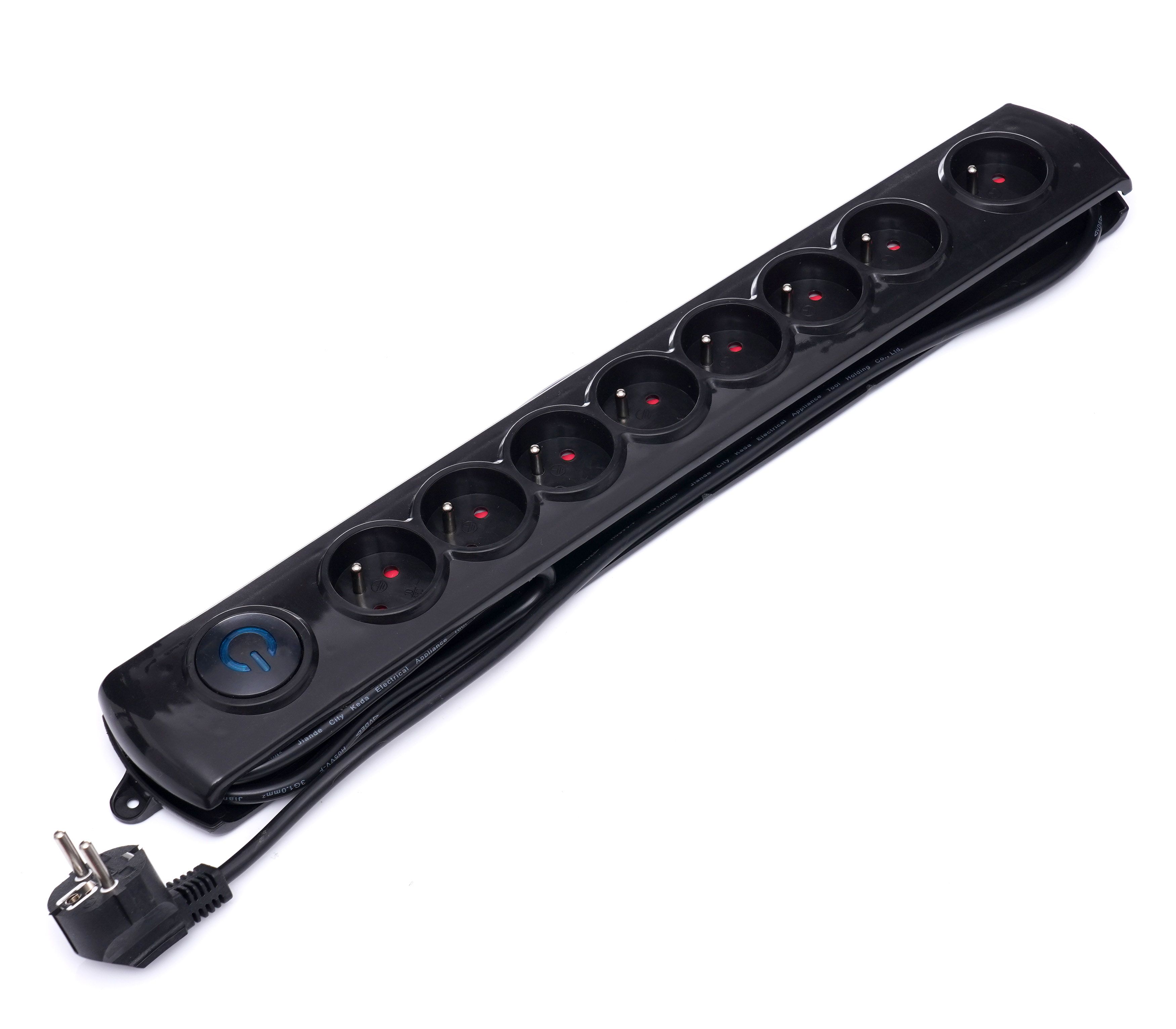 Predlžovací kábel 1,5m  s 8 zásuvkami KD4035