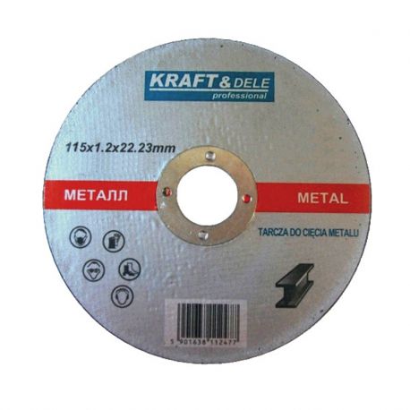 Tarcza do metalu 25szt. 115x1,2x22,23mm KD1941