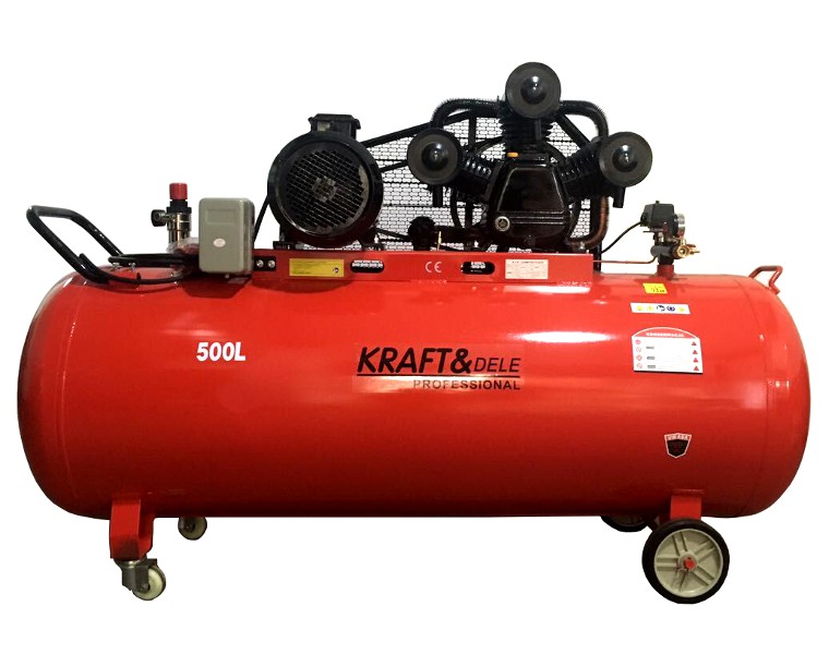 Olejový kompresor 500L / 3 piesty / 400V KD1413