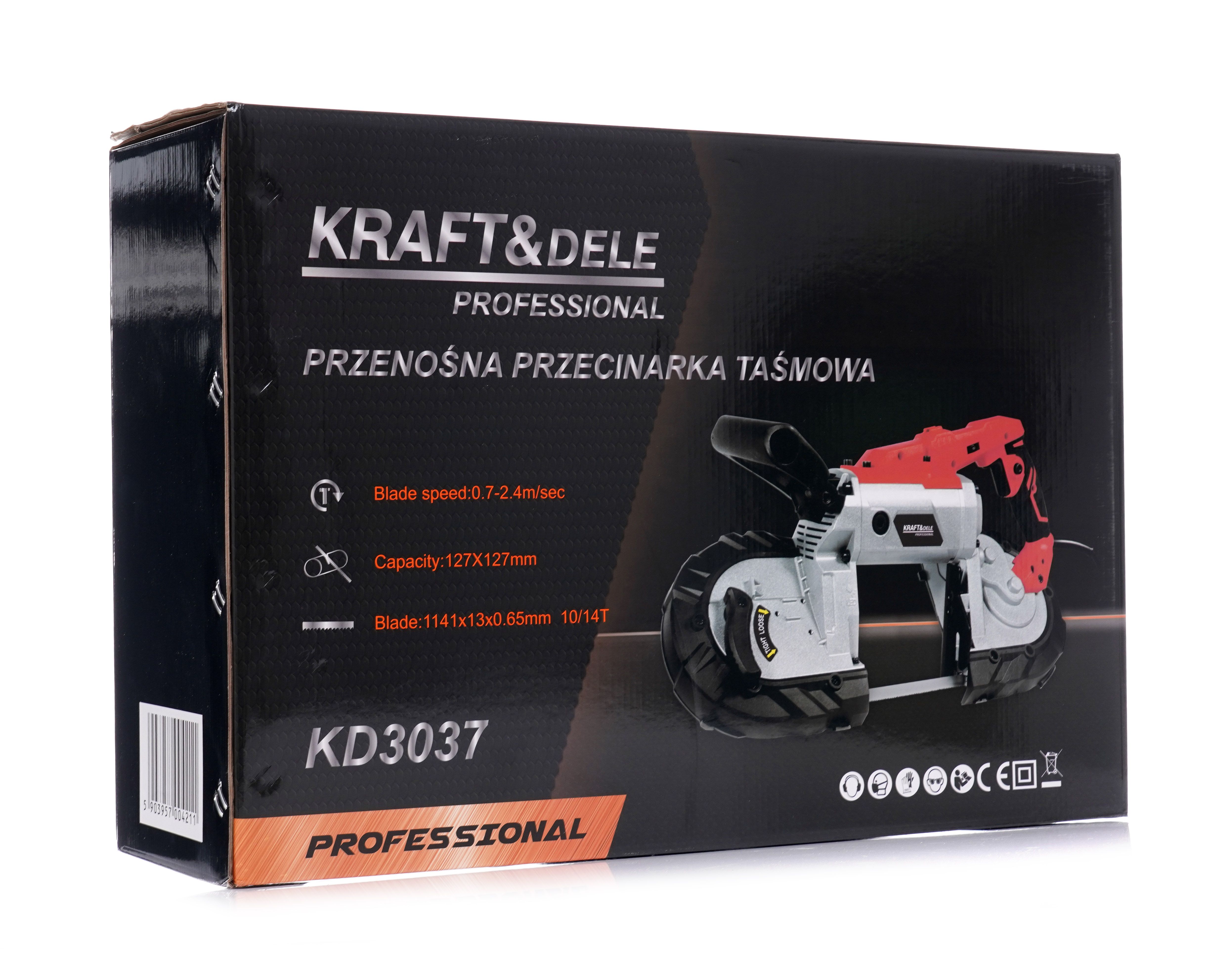 Prenosná pásová píla 1900W KD3037