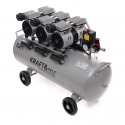Kompresor bezolejowy 100L 3 x 1500W KD1397