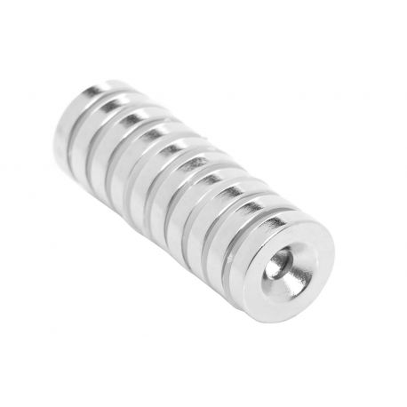 Magnes neodynowy z otworem 14x3mm KD11833