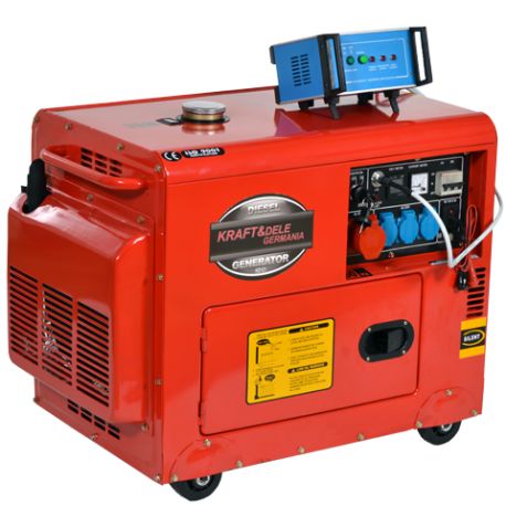 Agregat Diesel 7000W 12/230/380V +ATS KD121