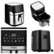 AIRFRYER FRYTKOWNICA BEZTŁUSZCZOWA 8L KRAFT&DELE KD4101 1850W