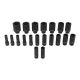 ZESTAW NASADEK UDAROWYCH 20 ELEMENTÓW 6-KĄTNE 1/2" KD11794
