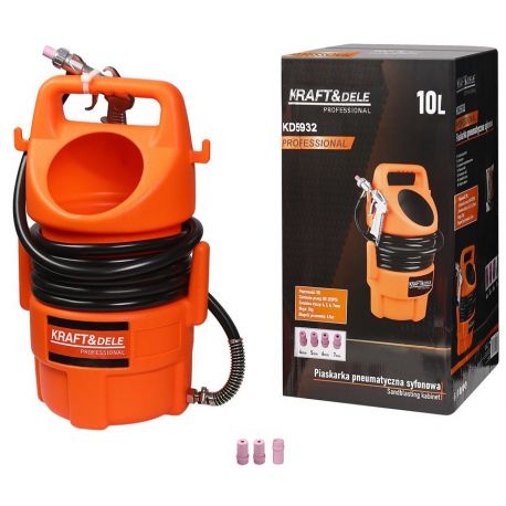 PIASKARKA PNEUMATYCZNA SYFONOWA 10L KD5932