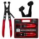 SZCZYPCE DO OPASEK ROZPRĘŻNYCH 220mm KD10615