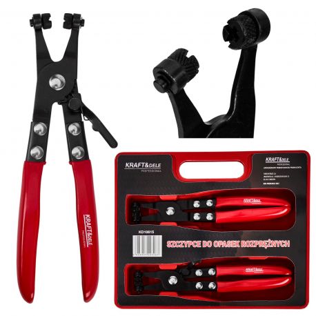 SZCZYPCE DO OPASEK ROZPRĘŻNYCH 220mm KD10615