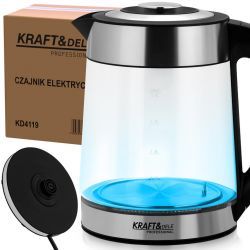 CZAJNIK ELEKTRYCZNY 2500W 2L Z REGULACJĄ TEMPERATURY KD4119