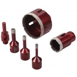 Zestaw otwornic diamentowych 6-68mm ADAPTER KD5953