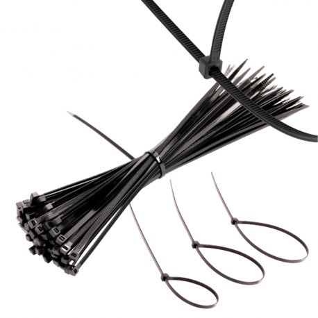 Opaski zaciskowe nylonowe 3,6x300mm 100szt. KD10861