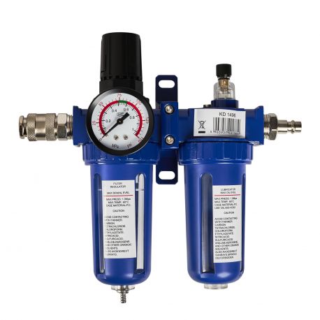 Reduktor ciśnienia z odwadniaczem i smarownicą 1/2 KD1496