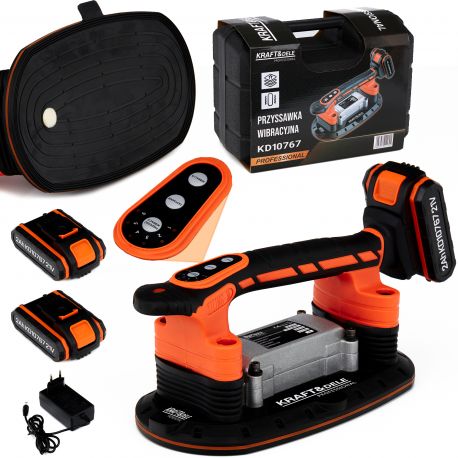 Akumulatorowa przyssawka wibracyjna 21V 24h KD10767