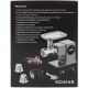 MASZYNKA DO MIELENIA MIĘSA 4KG/MIN 2500W KD4148