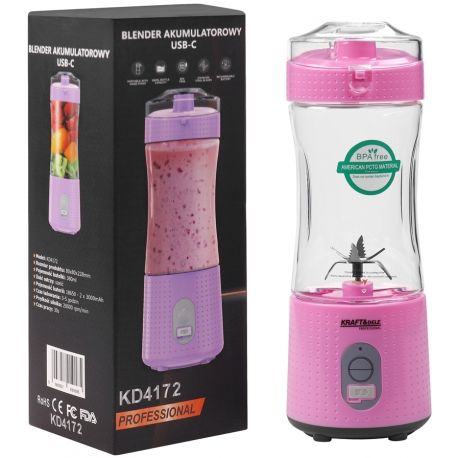 Blender akumulatorowy USC-C 380ml / 2x3000mAh