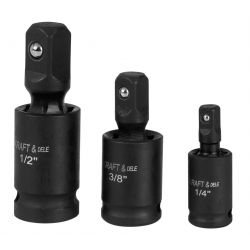Przeguby kulowe udarowe zestaw 1/2" 1/4" 3/8" KD10530