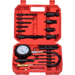 TESTER MIERNIK CIŚNIENIA SPRĘŻANIA - KOMPRESJI - DIESEL 0-70 BAR MAX FULL KD12516