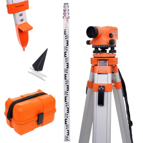 NIWELATOR - ŁATA + STATYW + KUFER KD1095