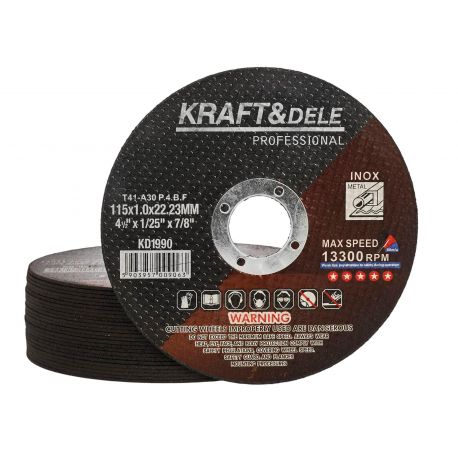 Tarcza do metalu 25szt. 115x1.0x22,23mm KD1990