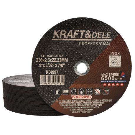 Tarcza do metalu 25szt. 230x2,5x22,23 mm KD1997