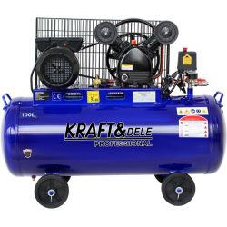 Kompresor olejowy 100L 2 TŁOKI 230V KD4054
