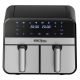 FRYTKOWNICA BEZTŁUSZCZOWA AIRFRYER 9L 2500W DWIE KOMORY +LCD KD4180