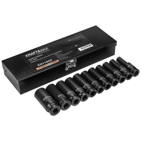 Nasadki udarowe 1/2" 11 szt KD11869