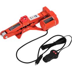 LEWAREK SAMOCHODOWY ELEKTRYCZNY PODNOŚNIK TRAPEZOWY ŻABA 12V 3T WALIZKA KD1369