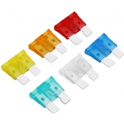 Bezpieczniki samochodowe 120szt. 5-30A KD1300