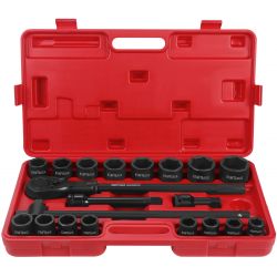 Grzechotka + przedłużki + nasadki udarowe 3/4" 21szt KD11868