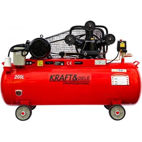 Kompresor Olejowy 200L 3 Tłoki 400V KD408