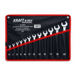 KLUCZE PŁASKO-OCZKOWE 12el.