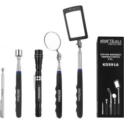 ZESTAW NARZĘDZI INSPEKCYJNYCH 5EL. KD5916