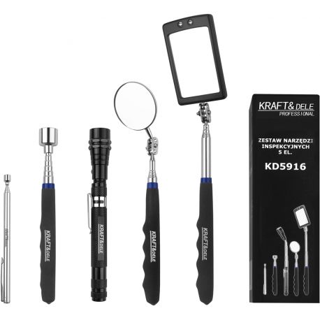 ZESTAW NARZĘDZI INSPEKCYJNYCH 5EL. KD5916