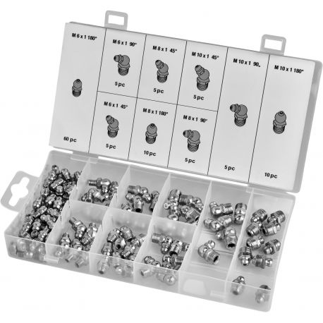 Kalamitki i smarowniczki 110 el. KD10507