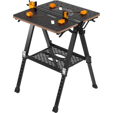 Stół Roboczy I Zaciskowy Składany 454KG Ładowność 70x65x92CM MDF KD11871