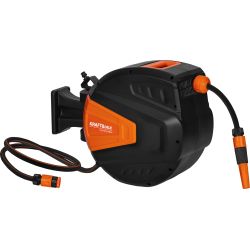 Wąż ogrodowy zwijany 15m+1,5m 1/2" KD2151