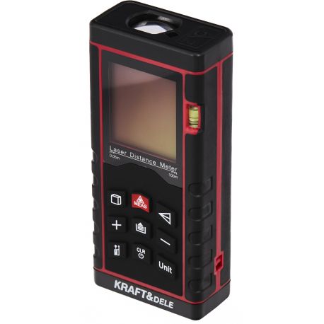 Laserowy miernik cyfrowy dalmierz 100m KD10408